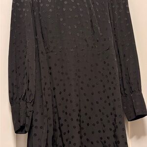 J. Crew Black Dress with Zipper Detail